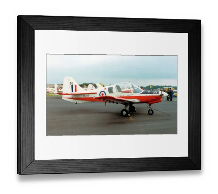 Framed Print : Scottish Aviation Bulldog T. 1 XX708 - 03 Framed Print : Scottish Aviation Bulldog T. 1 XX708 - 03