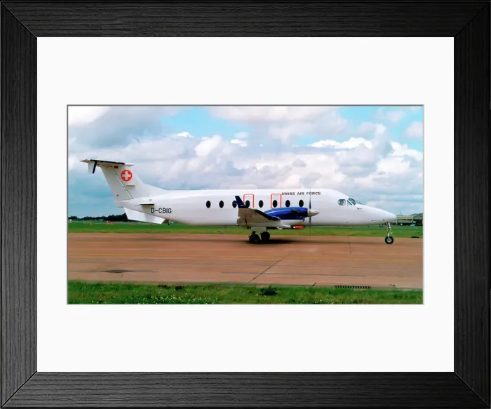 Framed Print : Beech 1900D D-CBIG Framed Print : Beech 1900D D-CBIG