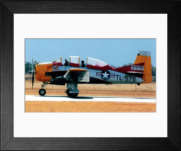 Framed Print : North American T-28A Trojan N3228G Framed Print : North American T-28A Trojan N3228G