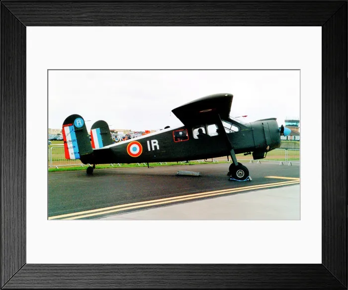 Framed Print : Max Holste MH. 1521C Broussard G-YYYY - IR Framed Print : Max Holste MH. 1521C Broussard G-YYYY - IR