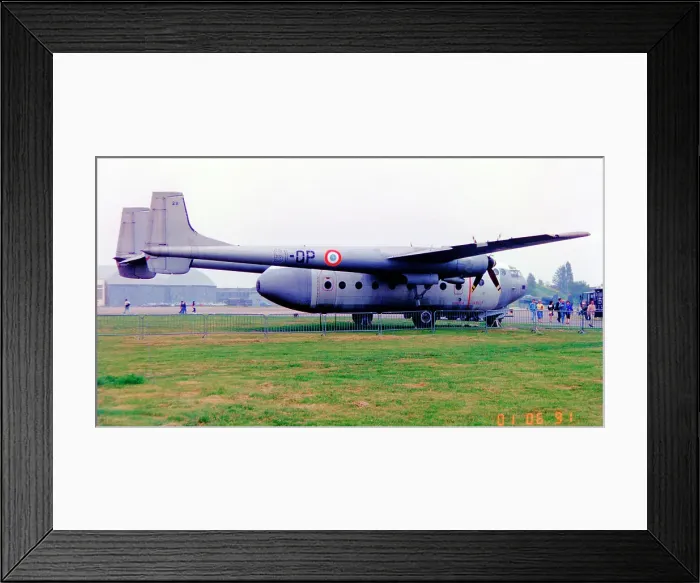 Framed Print : Nord N-2501 Noratlas 29 - 61-QP Framed Print : Nord N-2501 Noratlas 29 - 61-QP