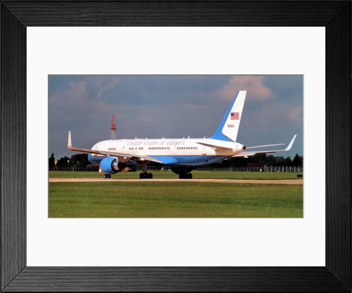 Framed Print : Boeing C-32A 99-0004 Framed Print : Boeing C-32A 99-0004