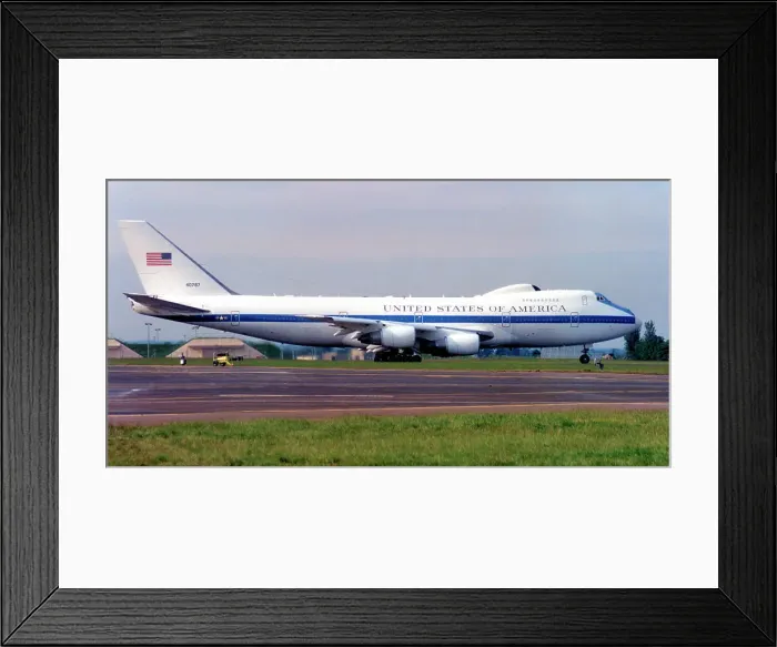 Framed Print : Boeing E-4B 74-0787 Framed Print : Boeing E-4B 74-0787