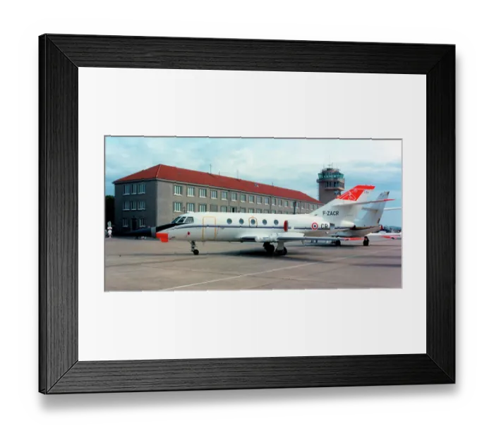 Framed Print : Dassault Falcon 20F 138 - F-ZACR Framed Print : Dassault Falcon 20F 138 - F-ZACR