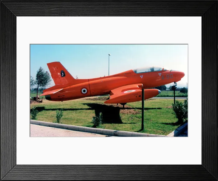 Framed Print : Aermacchi MB-326E MM54190 - 4-90 Framed Print : Aermacchi MB-326E MM54190 - 4-90