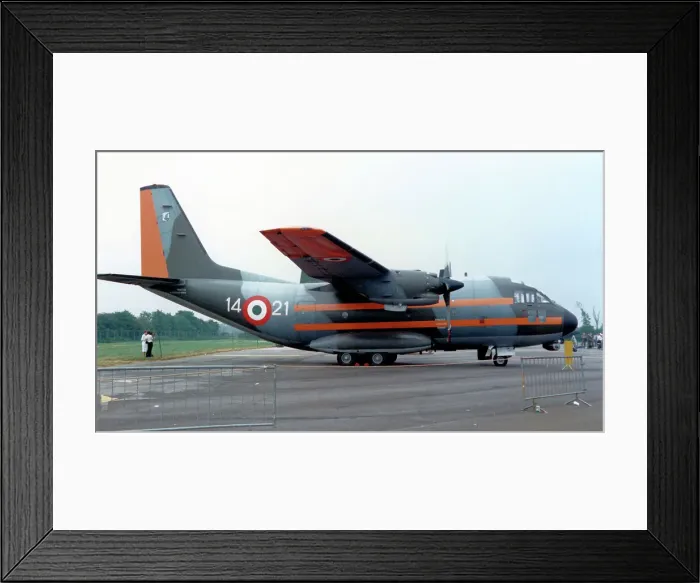 Framed Print : Aeritalia G. 222RM MM62140 / 14-21 Framed Print : Aeritalia G. 222RM MM62140 / 14-21