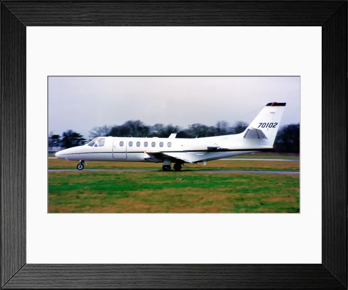 Framed Print : Cessna UC-35A 97-0102 Framed Print : Cessna UC-35A 97-0102