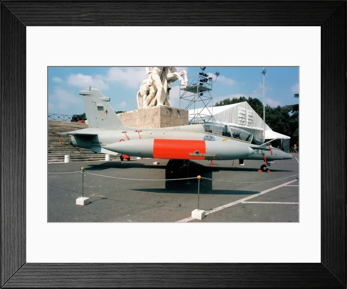 Framed Print : Aermacchi MB, 339CD MM55064 / 62-130 Framed Print : Aermacchi MB, 339CD MM55064 / 62-130