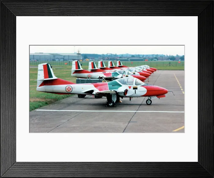 Framed Print : Cessna T-37C Tweety Birds of Asas de Portugal Framed Print : Cessna T-37C Tweety Birds of Asas de Portugal