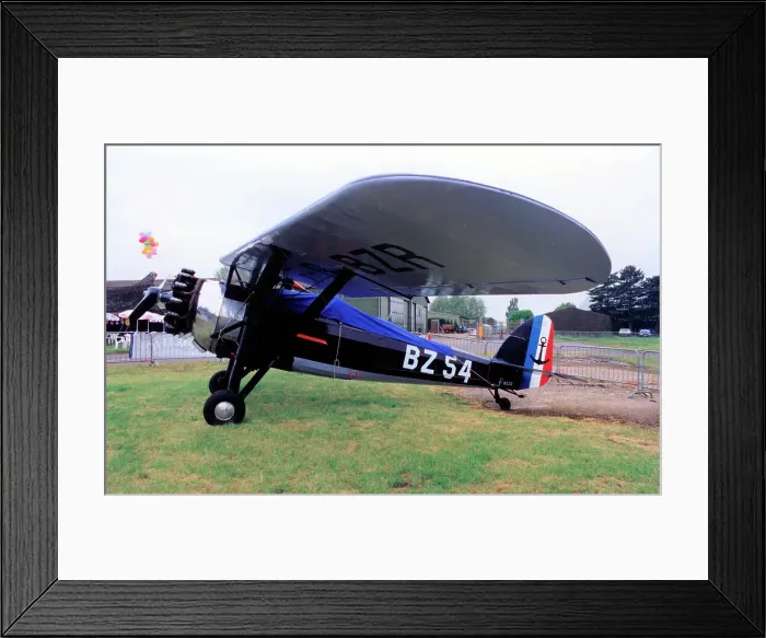 Framed Print : Morane-Saulnier MS. 317 F-BBZR / BZ 54 Framed Print : Morane-Saulnier MS. 317 F-BBZR / BZ 54