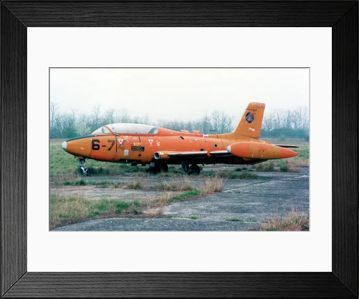 Framed Print : Aermacchi MB. 326E MM54194 / 6-74 Framed Print : Aermacchi MB. 326E MM54194 / 6-74