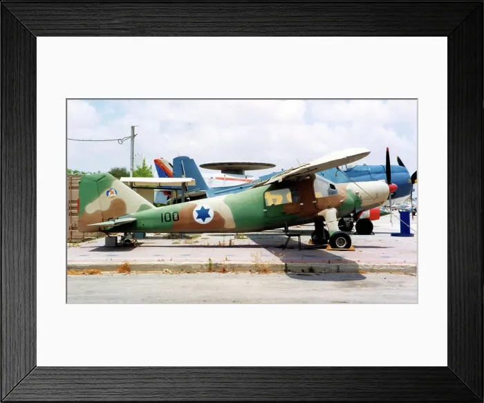 Framed Print : Dornier Do 27 Dror 100 Framed Print : Dornier Do 27 Dror 100