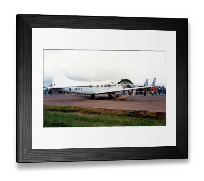 Framed Print : de Havilland DH. 104 Dove 8A G-BLRN Framed Print : de Havilland DH. 104 Dove 8A G-BLRN