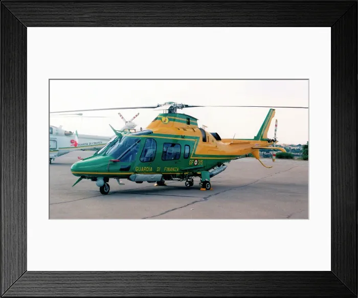 Framed Print : AgustaWestland AW109N MM81703 / GF-315 Framed Print : AgustaWestland AW109N MM81703 / GF-315