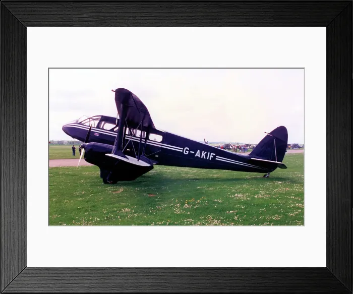Framed Print : de Havilland DH. 89a Dragon Rapide G-AKIF Framed Print : de Havilland DH. 89a Dragon Rapide G-AKIF