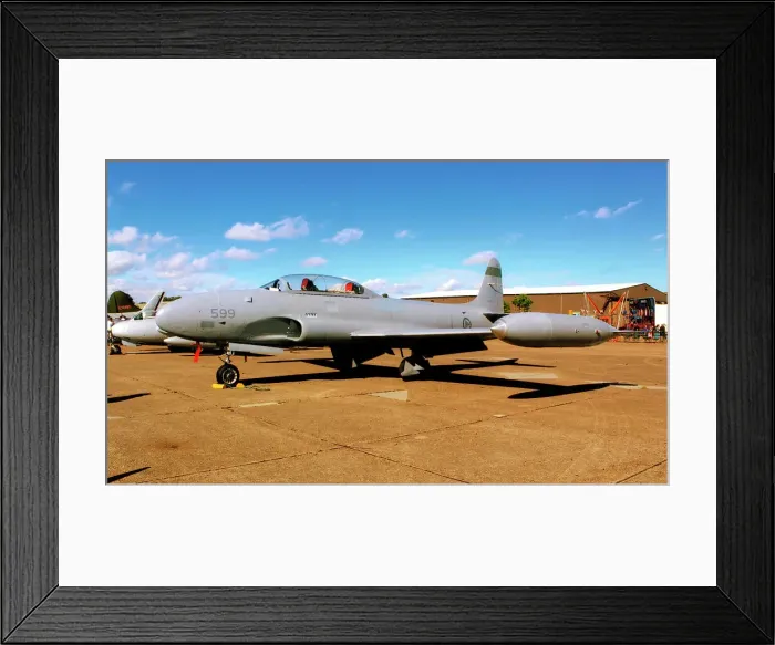 Framed Print : Canadair CT-133AN Silver Star 3 NX865SA / 133599 Framed Print : Canadair CT-133AN Silver Star 3 NX865SA / 133599