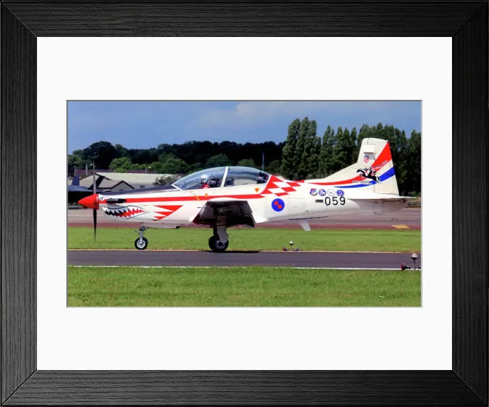 Framed Print : Pilatus PC-9M 059 Framed Print : Pilatus PC-9M 059