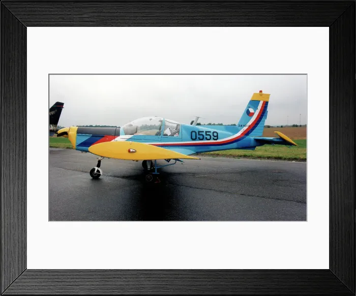 Framed Print : Zlin Z. 142C 0559 Framed Print : Zlin Z. 142C 0559