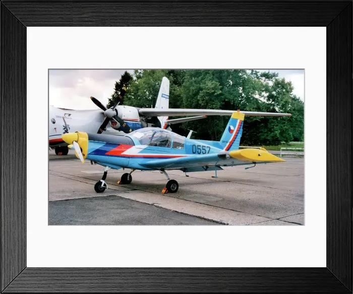 Framed Print : Zlin Z. 142C 0557 Framed Print : Zlin Z. 142C 0557