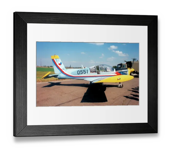 Framed Print : Zlin Z. 142C 0551 Framed Print : Zlin Z. 142C 0551
