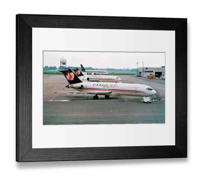 Framed Print : Boeing 727-225 C-FCJI Framed Print : Boeing 727-225 C-FCJI