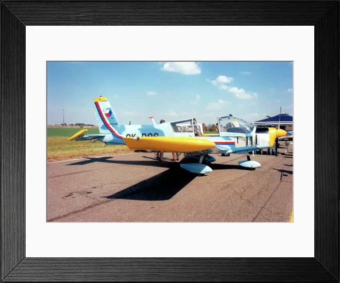 Framed Print : Zlin Z. 143 OK-DOS Framed Print : Zlin Z. 143 OK-DOS