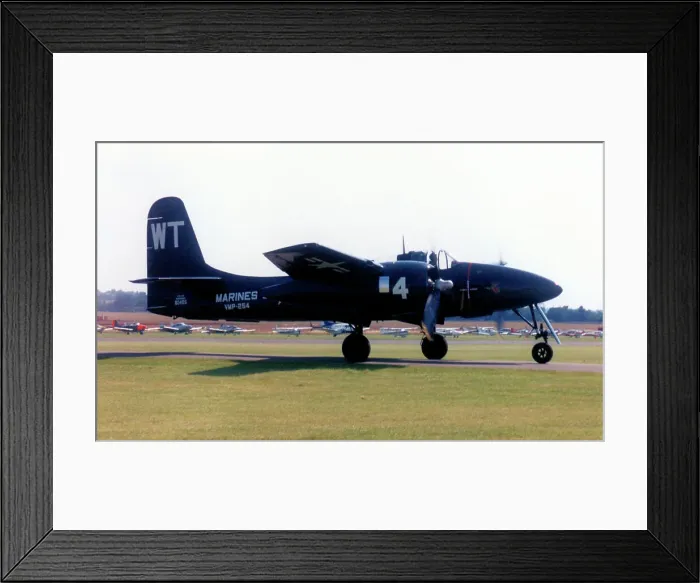 Framed Print : Grumman F7F-3P Tigercat G-RUMT Framed Print : Grumman F7F-3P Tigercat G-RUMT
