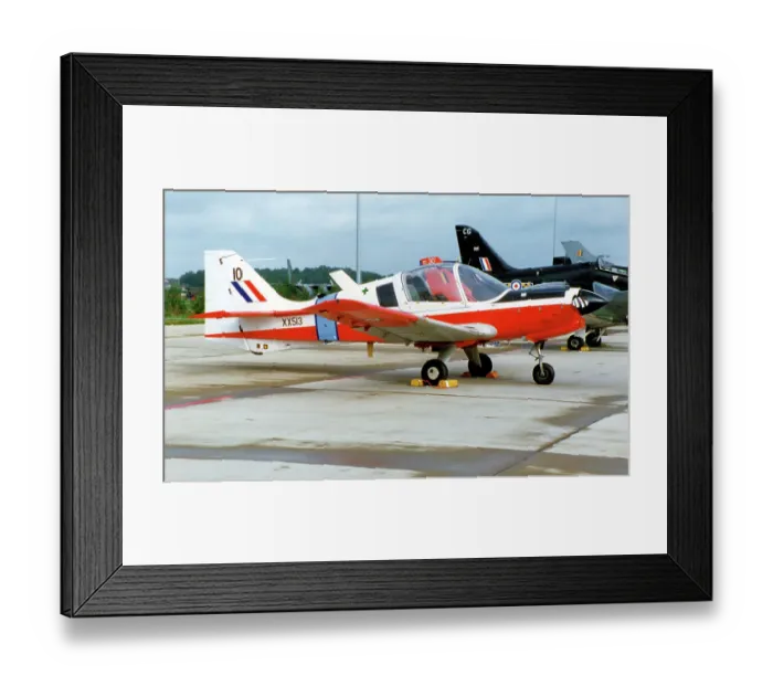 Framed Print : Scottish Aviation Bulldog T. 1 XX513 / 10 Framed Print : Scottish Aviation Bulldog T. 1 XX513 / 10