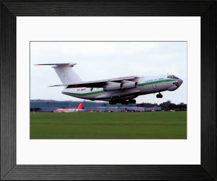 Framed Print : Ilyushin Il-76TD 7T-WIP Framed Print : Ilyushin Il-76TD 7T-WIP