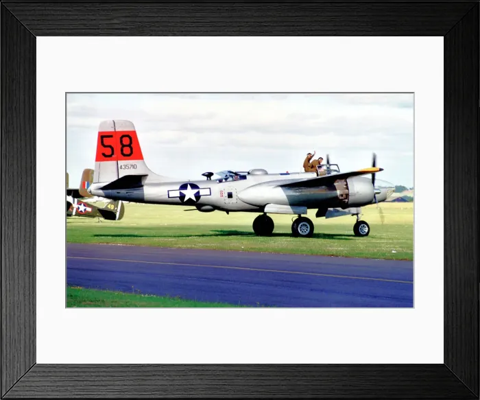 Framed Print : Douglas A-26C Invader N7705C Framed Print : Douglas A-26C Invader N7705C
