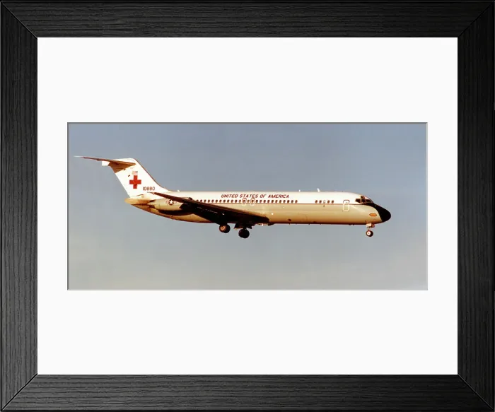 Framed Print : McDonnell Douglas C-9A Nightingale 68-10880 Framed Print : McDonnell Douglas C-9A Nightingale 68-10880