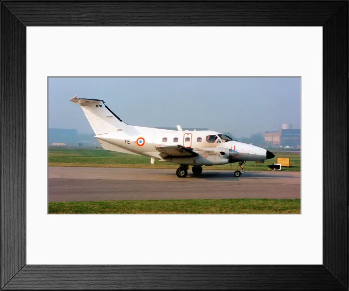 Framed Print : Embraer EMB-121AA Xingu 078 / YE Framed Print : Embraer EMB-121AA Xingu 078 / YE