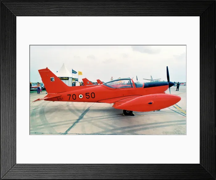 Framed Print : SIAI-Marchetti SF-260AM MM55017 / 70-50 Framed Print : SIAI-Marchetti SF-260AM MM55017 / 70-50