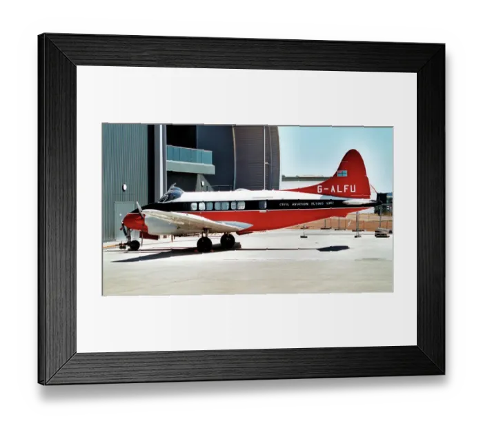 Framed Print : de Havilland DH. 104 Dove 6 G-ALFU Framed Print : de Havilland DH. 104 Dove 6 G-ALFU