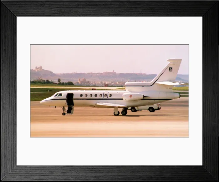 Framed Print : Dassault Falcon 50 MM62021 Framed Print : Dassault Falcon 50 MM62021