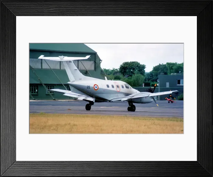 Framed Print : Embraer EMB-121AA Xingu 083 / ZE Framed Print : Embraer EMB-121AA Xingu 083 / ZE