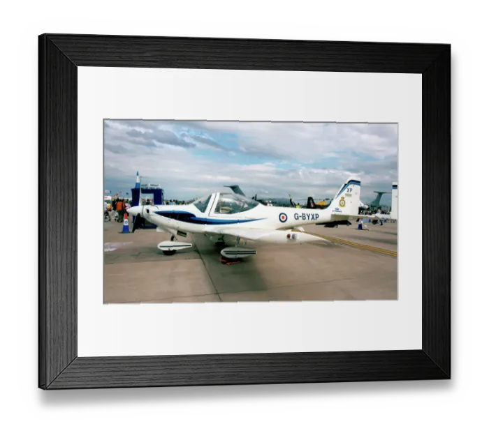 Framed Print : Grob G-115E Tutor G-BYXP Framed Print : Grob G-115E Tutor G-BYXP