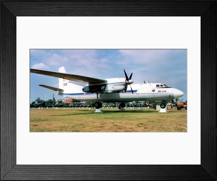 Framed Print : Antonov An-24V 908 Framed Print : Antonov An-24V 908