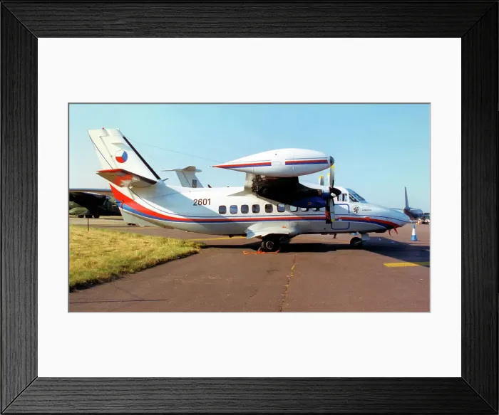 Framed Print : Let L-410 Turbolet 2601 Framed Print : Let L-410 Turbolet 2601
