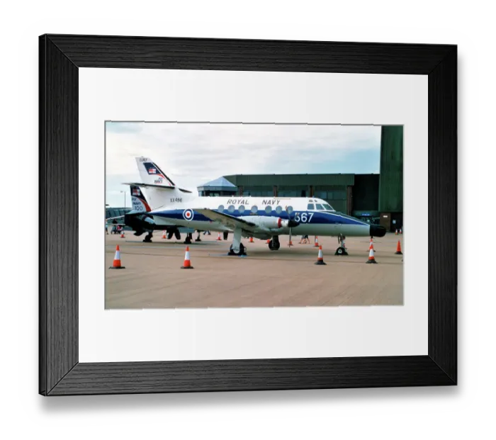 Framed Print : British Aerospace Jetstream T. 2 XX486 / 567 Framed Print : British Aerospace Jetstream T. 2 XX486 / 567