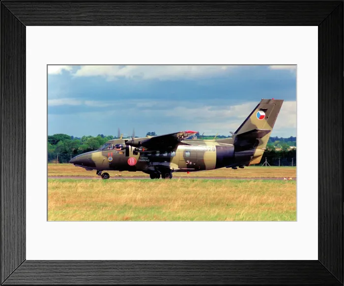 Framed Print : Let L-410 Turbolet 0928 Framed Print : Let L-410 Turbolet 0928