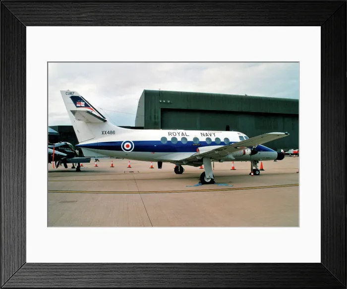 Framed Print : British Aerospace Jetstream T. 2 XX486 / 567 Framed Print : British Aerospace Jetstream T. 2 XX486 / 567