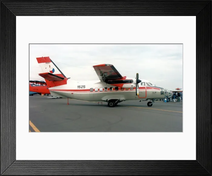 Framed Print : Let L-410 Turbolet 1525 Framed Print : Let L-410 Turbolet 1525