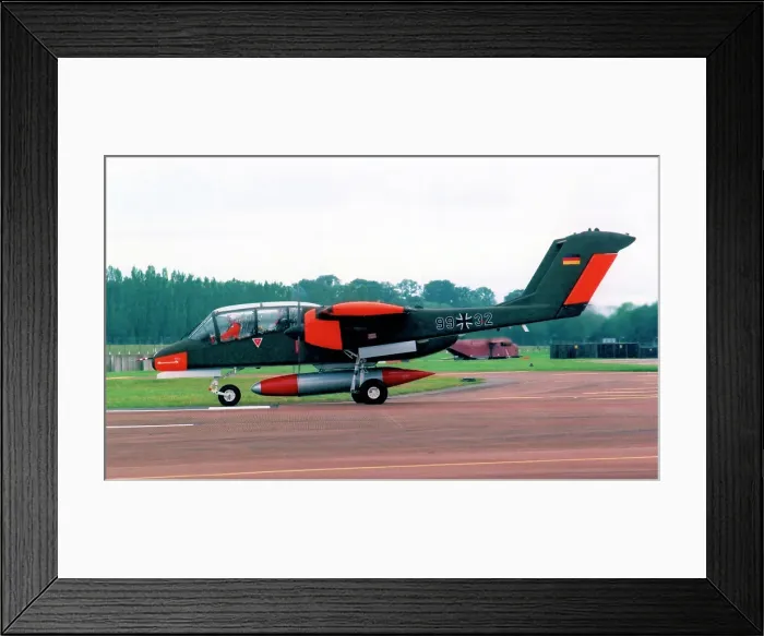 Framed Print : Rockwell OV-10B Bronco 99+32