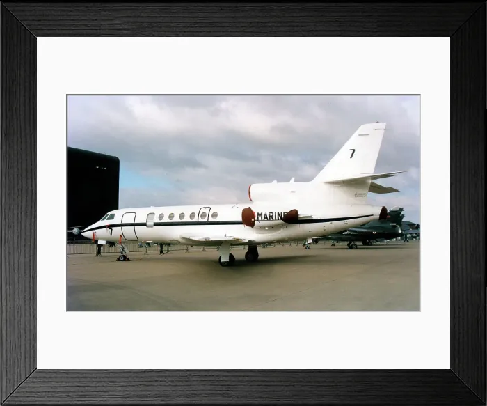 Framed Print : Dassault Falcon 50 7 Framed Print : Dassault Falcon 50 7
