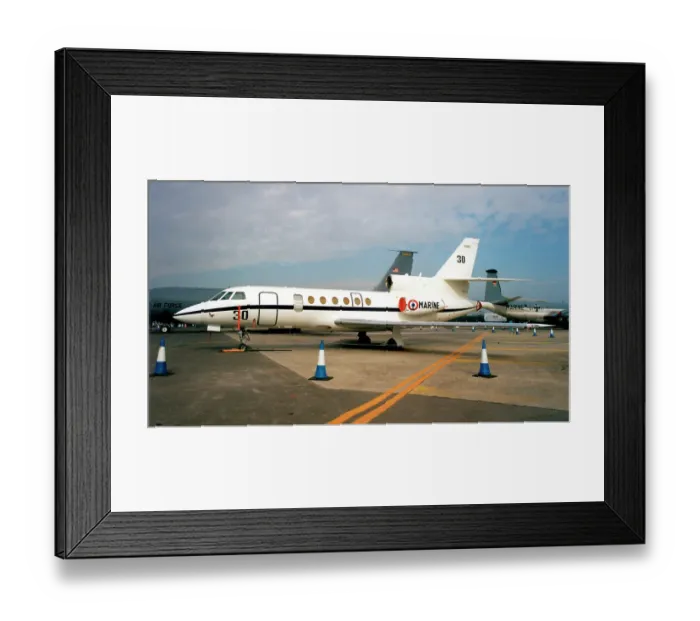 Framed Print : Dassault Falcon 50 27 Framed Print : Dassault Falcon 50 27