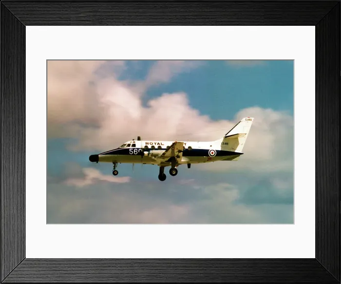 Framed Print : British Aerospace Jetstream T. 2 XX481 / 560 Framed Print : British Aerospace Jetstream T. 2 XX481 / 560