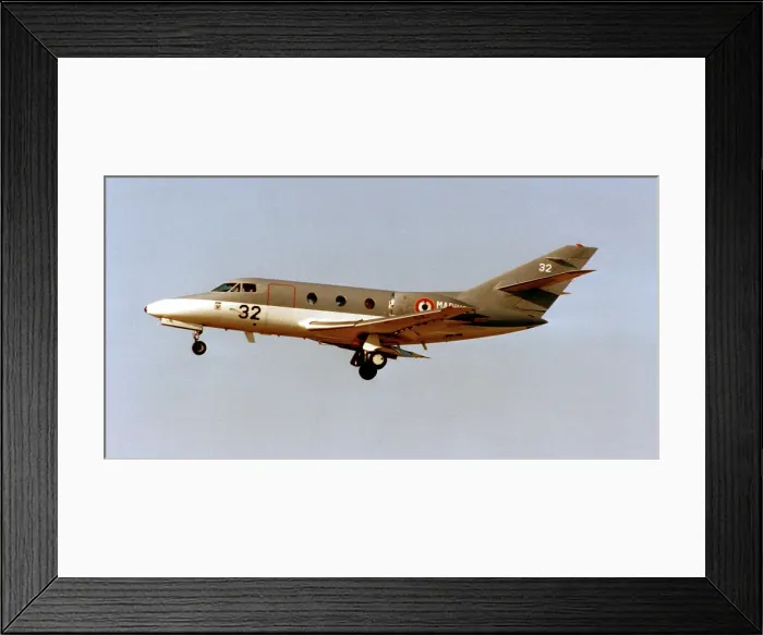 Framed Print : Dassault Falcon 10MER 32 Framed Print : Dassault Falcon 10MER 32