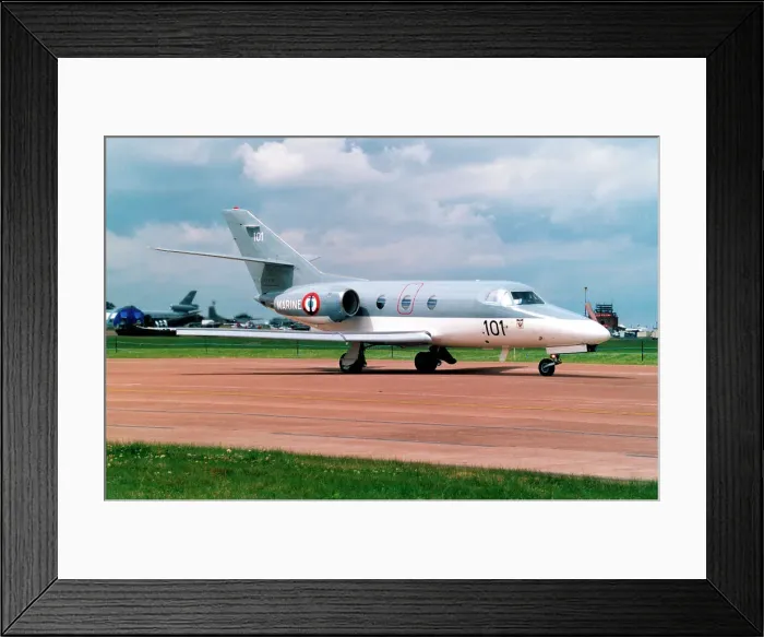 Framed Print : Dassault Falcon 10MER 101 Framed Print : Dassault Falcon 10MER 101