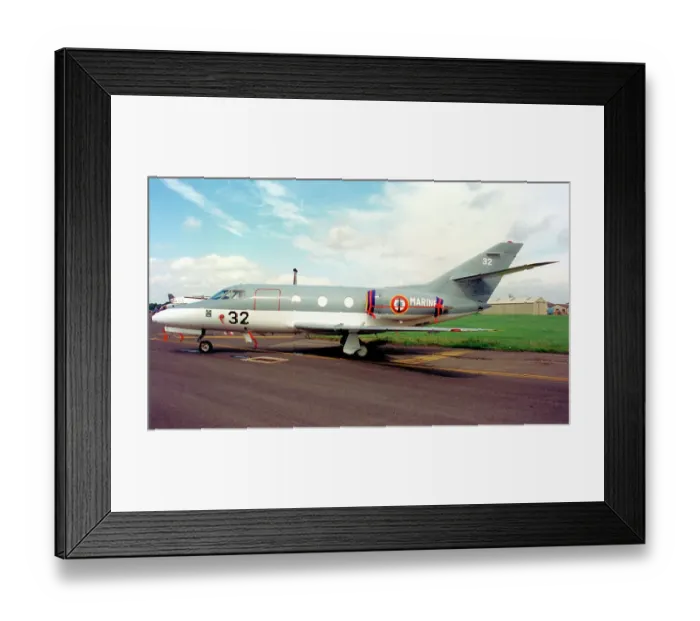 Framed Print : Dassault Falcon 10MER 32 Framed Print : Dassault Falcon 10MER 32